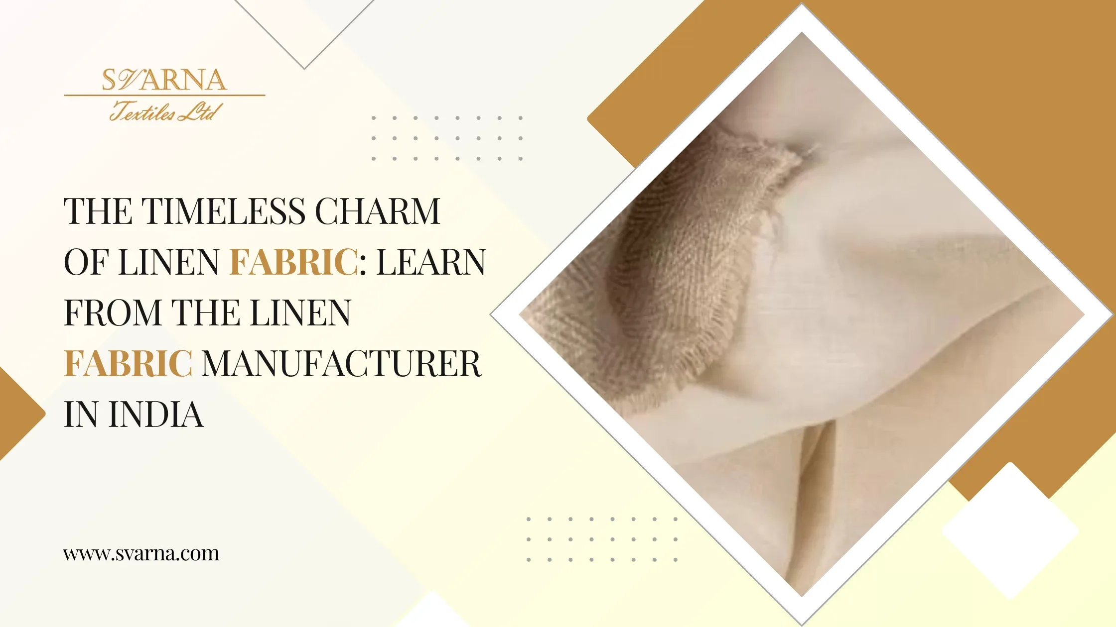 Linen Fabric Manufacturer In India